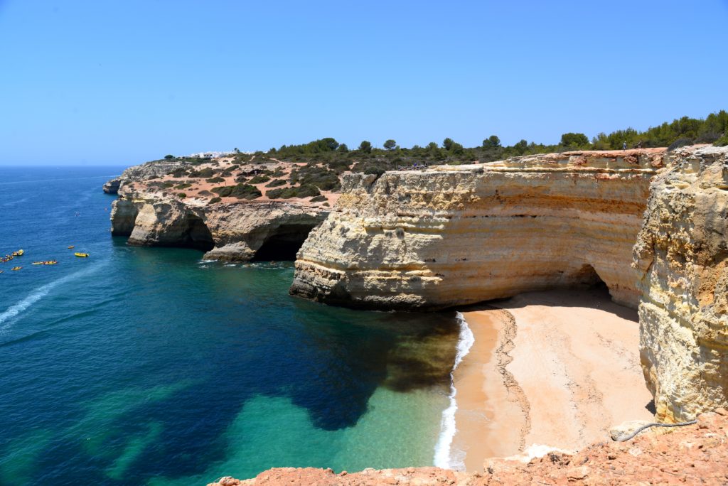 featured in the blog best destinations for young travelers, this image shows a beautiful landscape in algarve, portugal