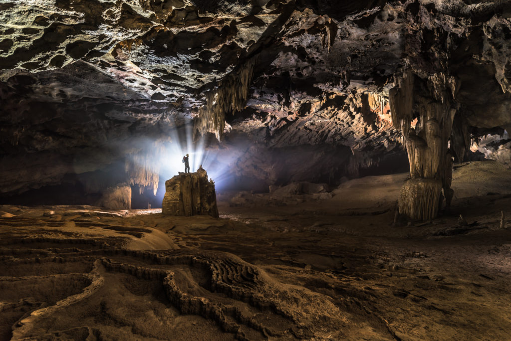 Featured in Students Fare's blog article "Top Cave Explorations for Your Class," which shows While not physically connected to Son Doong Hang Nuoc Nut are part of the Son Doong cave system based on their shared water flow which fortunately creates beautiful and extraordinary formations