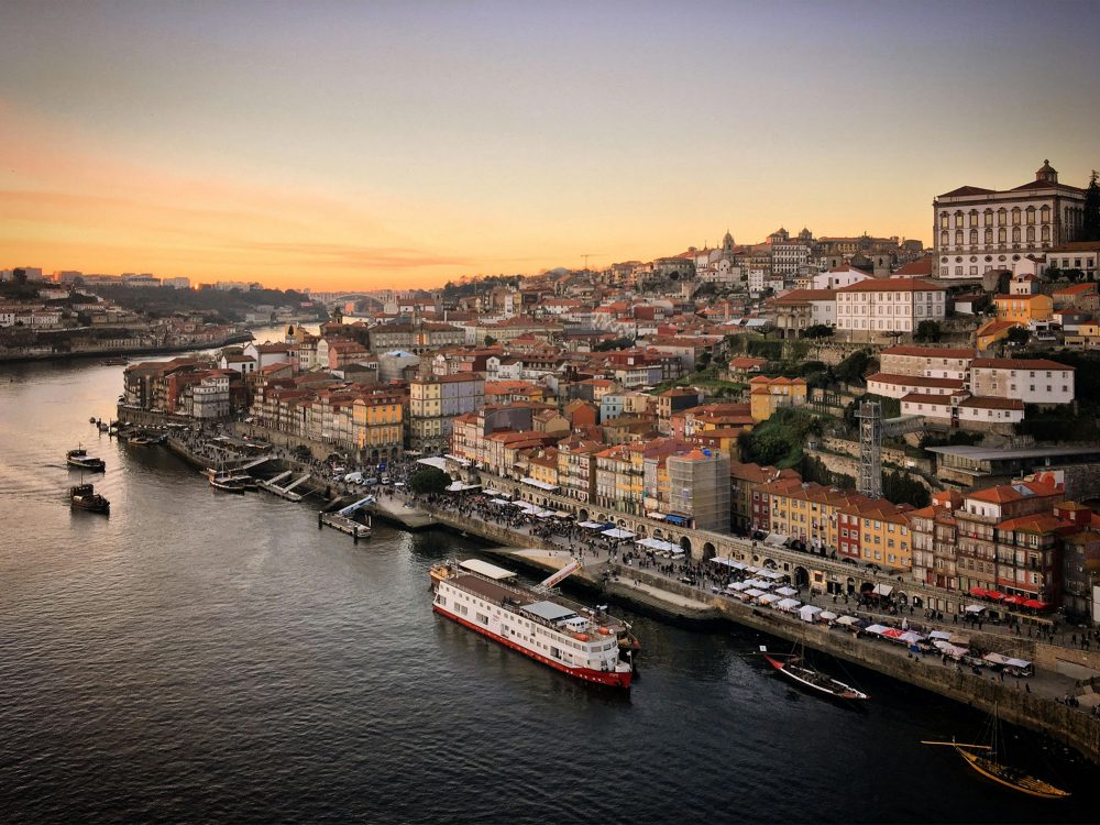 Cultural Portugal Tour Porto City Skyline Students Fare